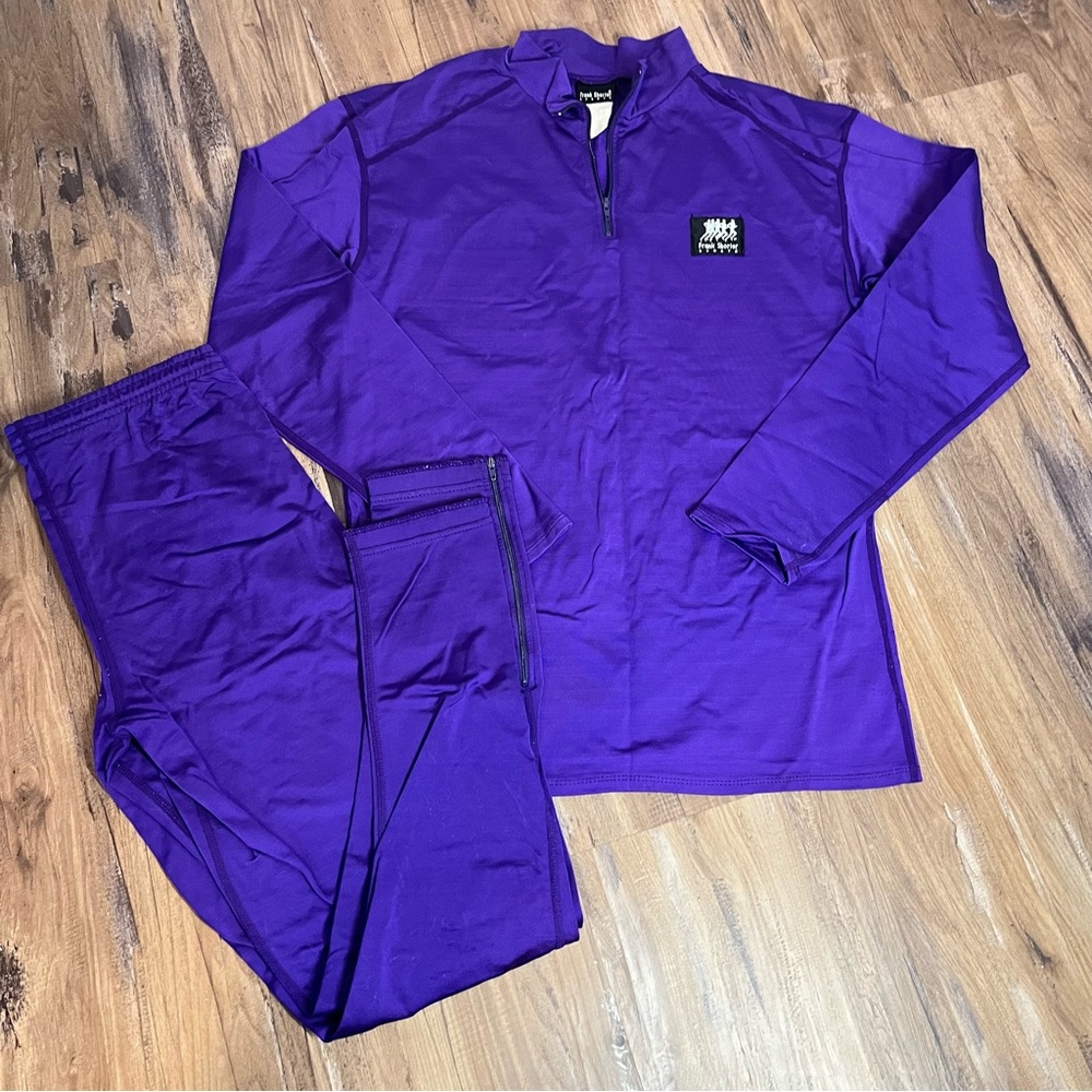 Men's Purple Jogger Sweatpants Set - Unbranded